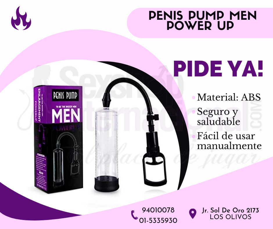 BOMBA DE POTENCIA Y CRECIMIENTO PARA EL PENE PENIS PUMP